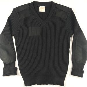 Brigade Quartermasters Mens Medium Wool Sweater